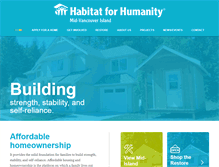Tablet Screenshot of habitatmvi.org